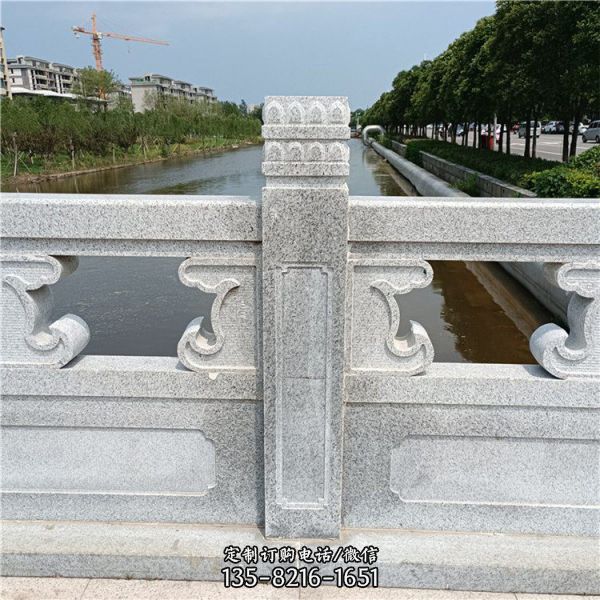 仿古石雕 戶外青石石雕欄桿欄板雕塑（3）