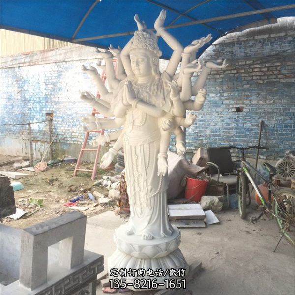 寺院戶外景區(qū)大型觀音佛像雕塑（4）