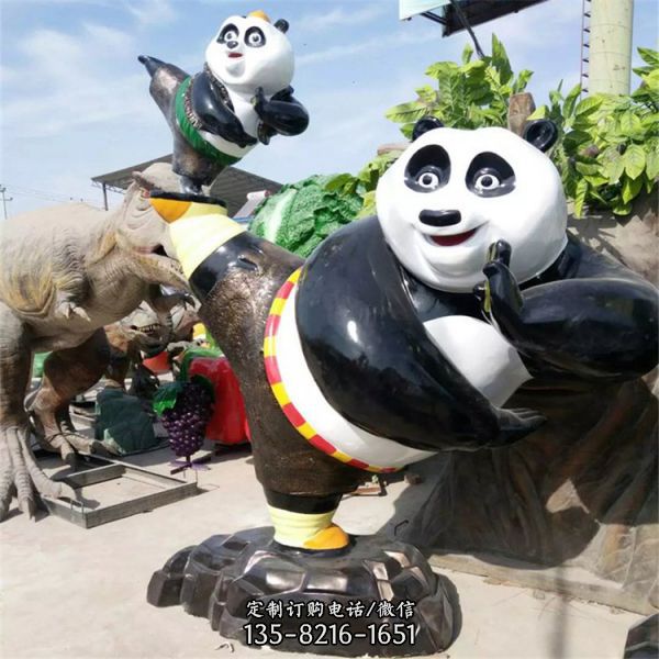 玻璃鋼卡通游樂場景區動畫片人物動物景觀擺件（2）