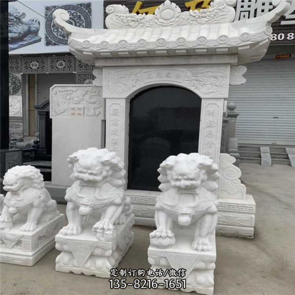 動物石雕擺件 門前公園廣場景觀雕塑（4）