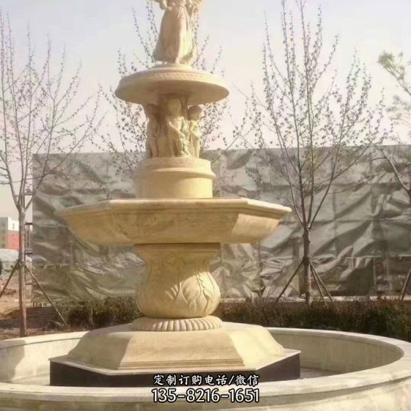 大型戶外小區歐式多層噴泉雕塑（1）