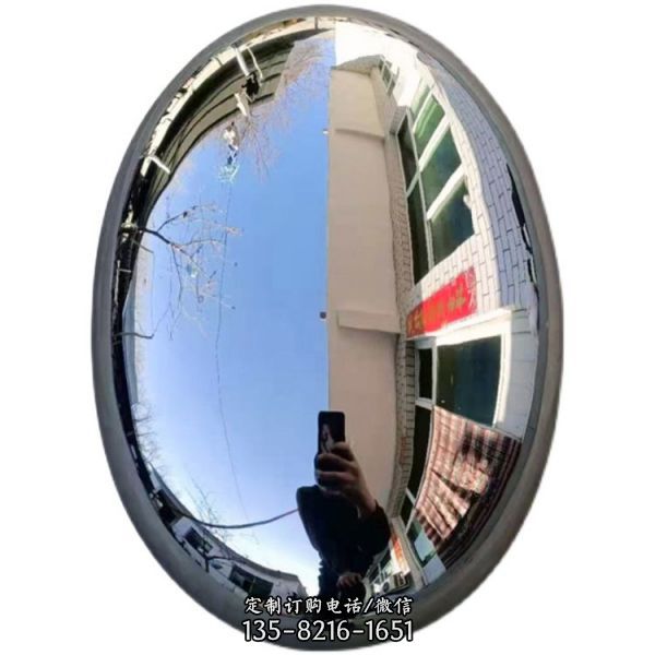 鏡面不銹鋼戶外園林金屬石頭雕塑