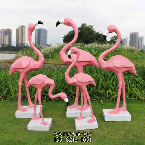 玻璃鋼彩繪卡通動物園林景觀雕塑（1）