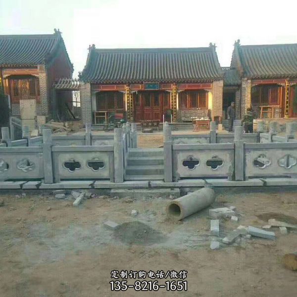 故宮庭院景區大型石雕圍欄雕塑（2）
