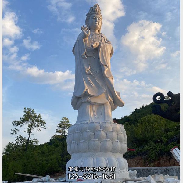 石雕佛像觀音菩薩大型雕像（3）