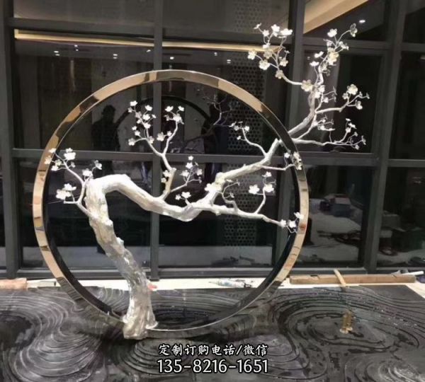 大型戶外建筑標志不銹鋼雕像（1）