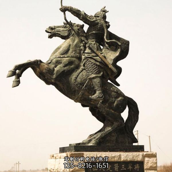 古代將軍戶外景觀人物雕塑（5）