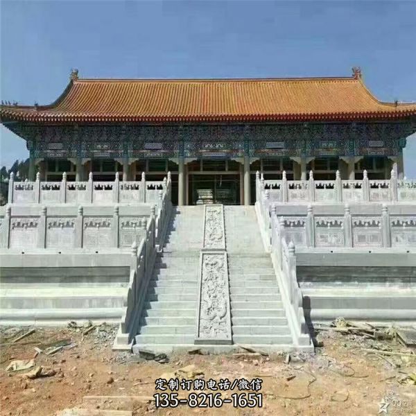 校園景區戶外大型大理石石雕圍欄雕塑（1）