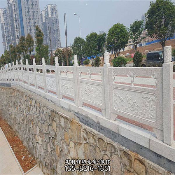 景區(qū)石雕園林大型浮雕欄桿欄板雕塑（2）
