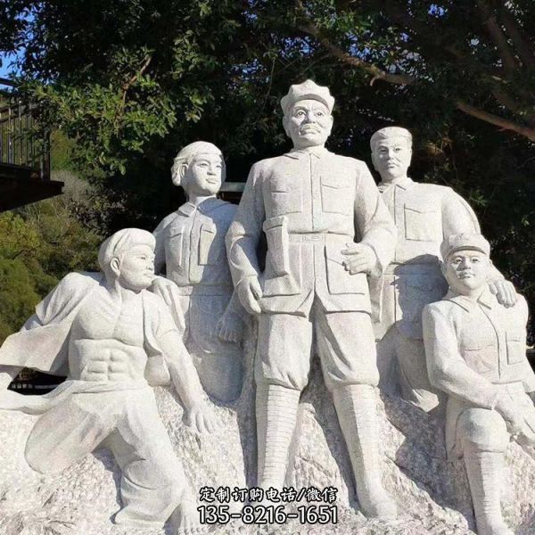 大型景區戶外大理石名人雕像（4）