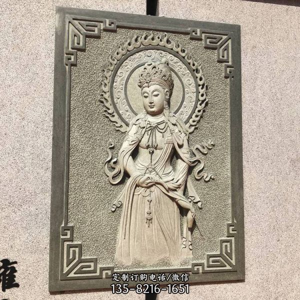石材影壁墻庭院仿古背景墻擺件（1）
