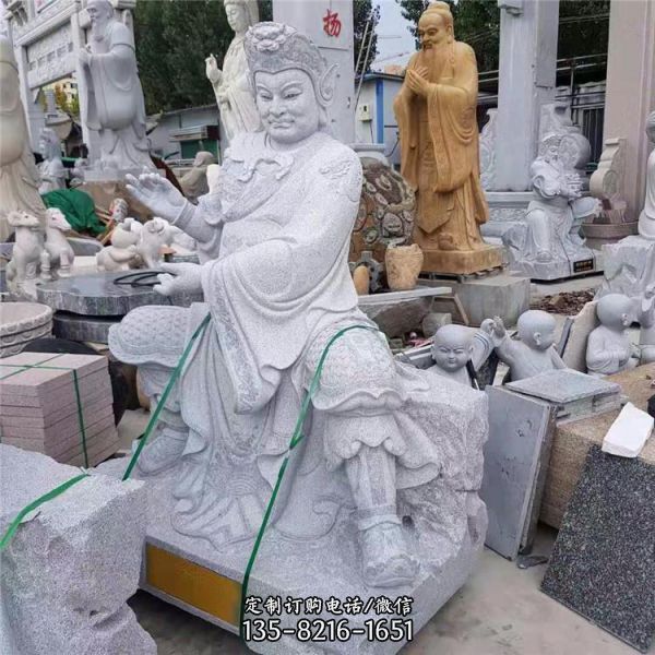 景區寺廟大型砂石石雕佛像雕塑（3）