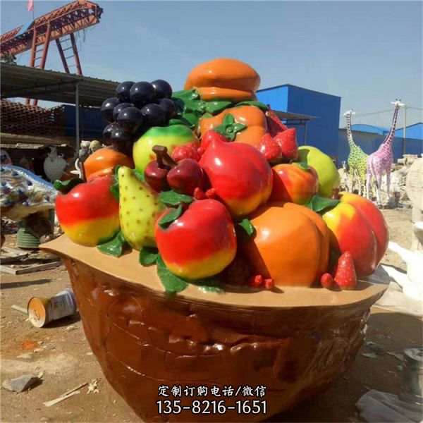 玻璃鋼仿真水果蔬菜 農(nóng)場(chǎng)農(nóng)副產(chǎn)品大型擺件（6）