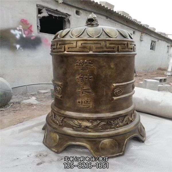 大型寺廟銅雕銅鐘