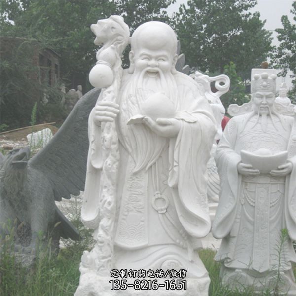 大理石石雕花崗石寺廟大型神佛雕塑（2）