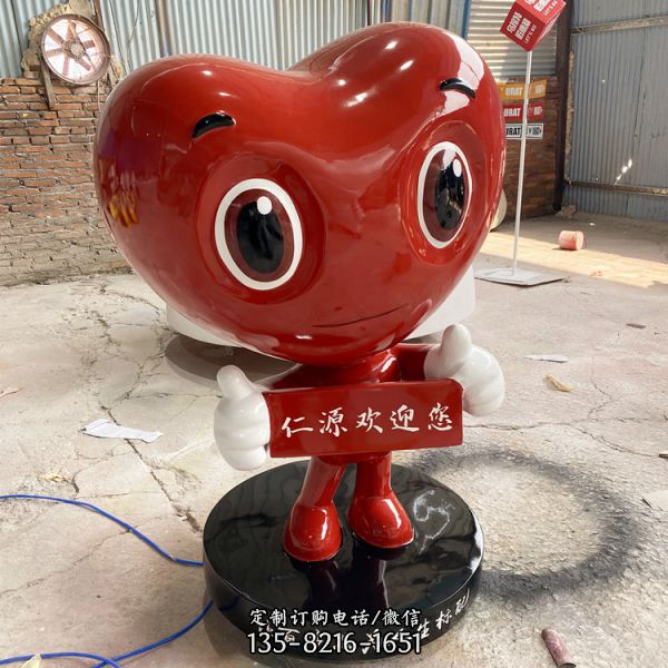 商場卡通人物雕玻璃鋼公仔雕像（1）