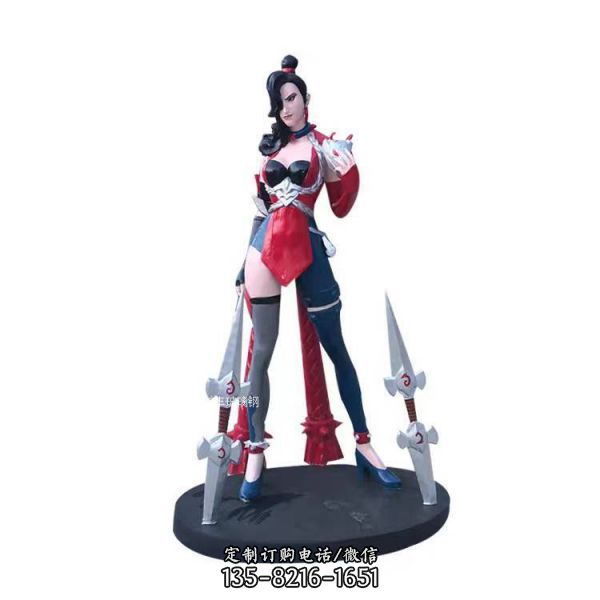 游戲人物商場電影院大型雕塑（1）