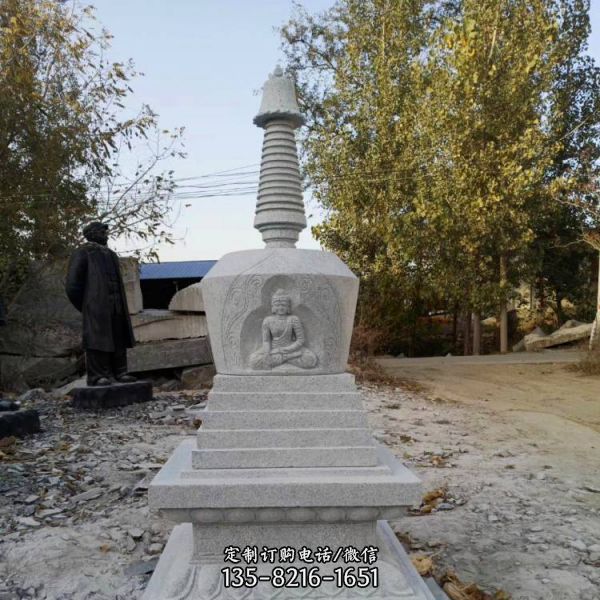 大型舍利塔雕塑戶外寺廟擺件