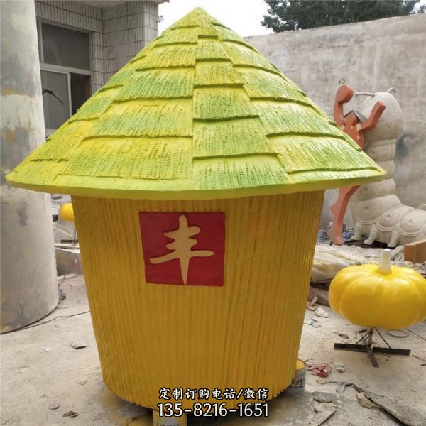 公園景區玻璃鋼彩繪美陳擺件（1）