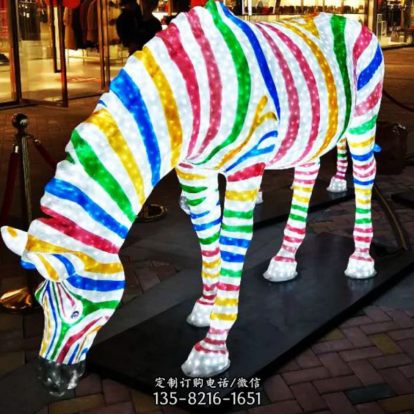 城市廣場夜間亮化會發光動物景觀雕塑（2）