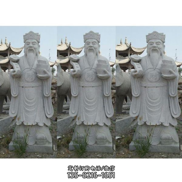 戶外廣場大型大理石石雕神佛雕塑（4）