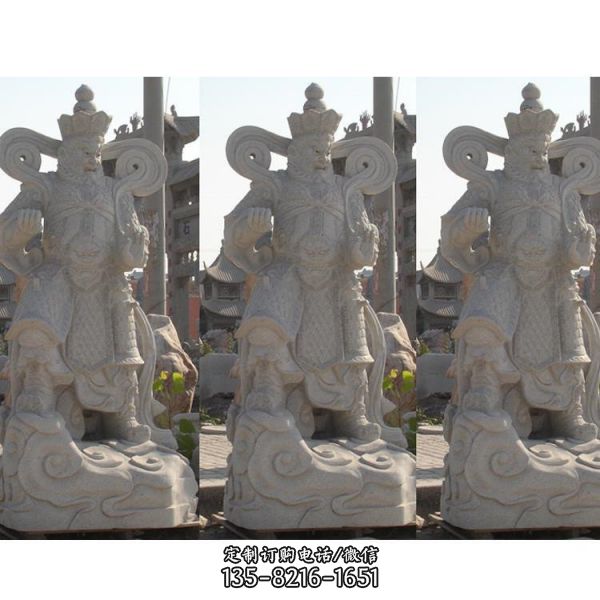 戶外廣場大型大理石石雕神佛雕塑（3）