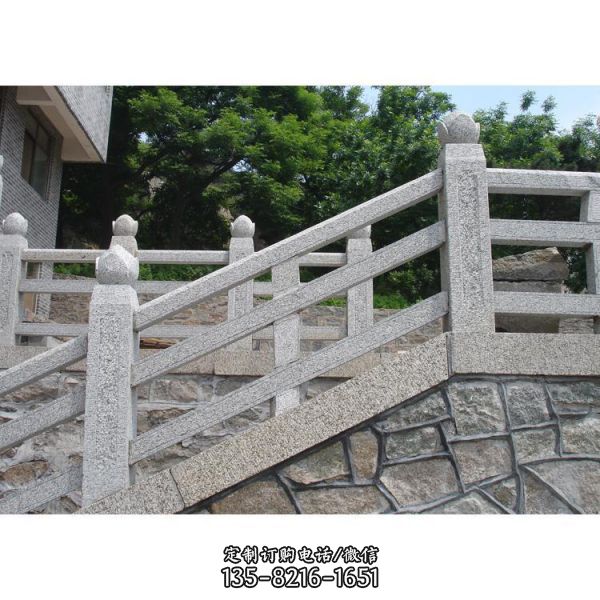 景區河道樓梯大理石欄桿護欄