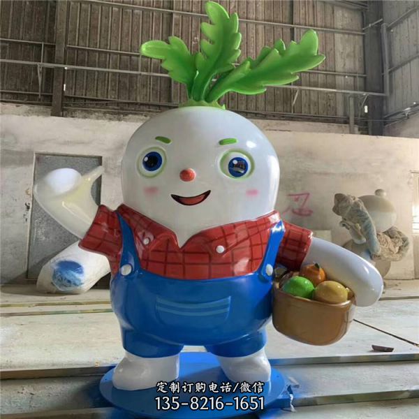 公司形象玻璃鋼卡通人物小品雕塑（3）