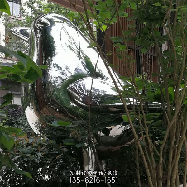 小區園林景觀不銹鋼鑄造藝術造型雕塑（1）