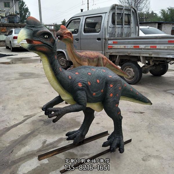 玻璃鋼仿真動物景觀侏羅紀(jì)恐龍擺件