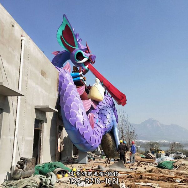 游樂園動物園門口標(biāo)志雕塑（1）