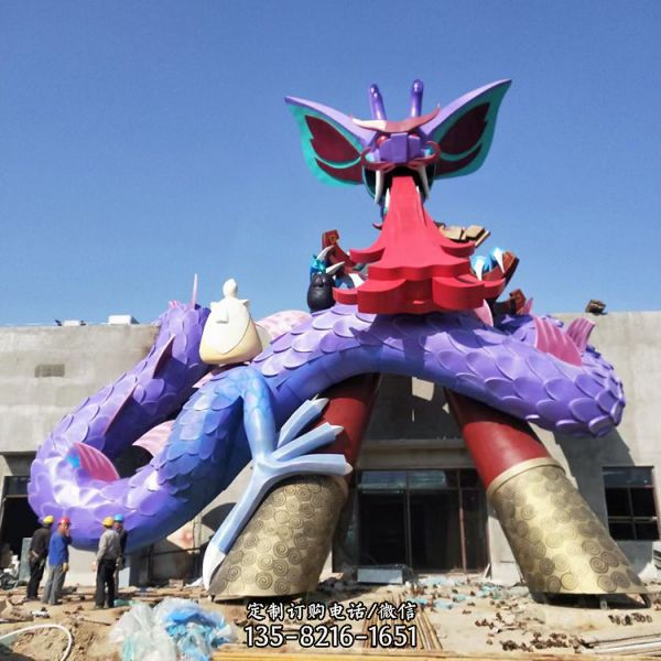 游樂園動物園門口標(biāo)志雕塑（5）