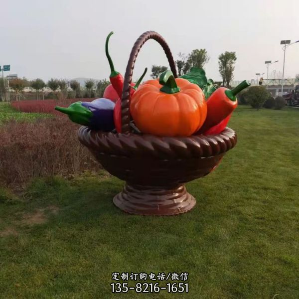 戶外大型南瓜白菜草莓擺件農莊景區裝飾品（2）