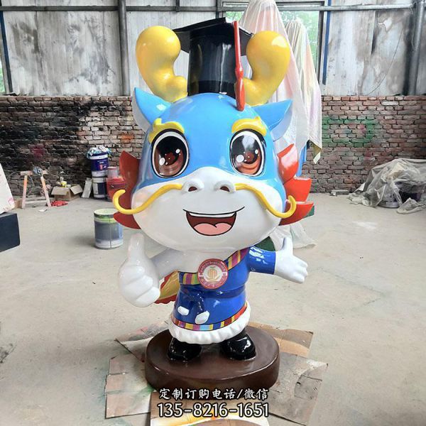 玻璃鋼卡通海豚雕塑（4）