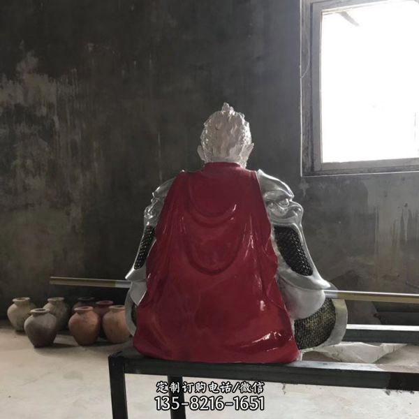 旅游景區擺放玻璃鋼彩繪美猴王孫悟空（4）