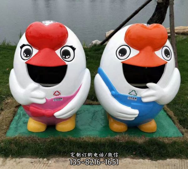 玻璃鋼卡通商場店小二飯店美陳裝飾品雕塑（1）