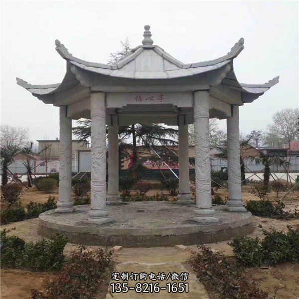 公園戶外大型歐式涼亭雕塑（4）