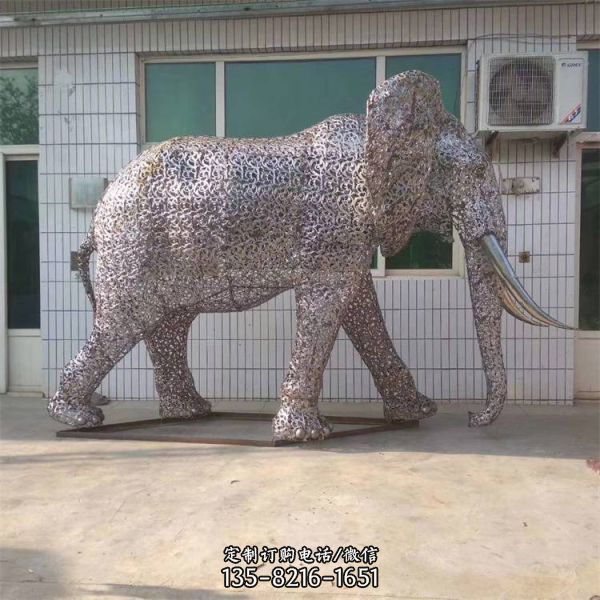 發光動物鏡面草坪景觀擺件（3）