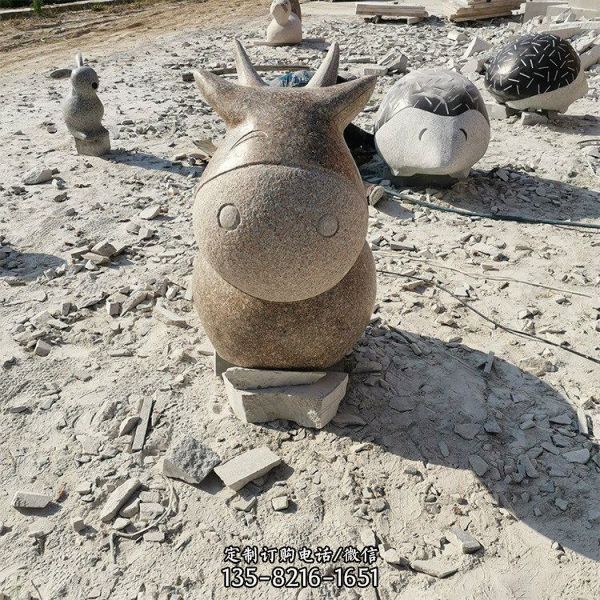 公園裝飾擺放花崗巖各種動物景觀小品雕塑（4）