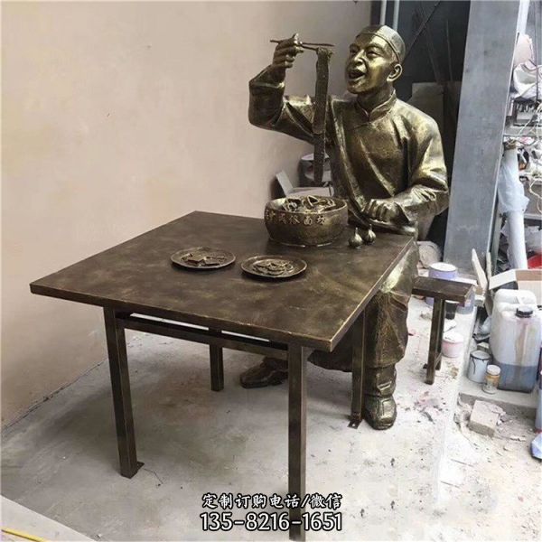 廣場(chǎng)商業(yè)街步行街民俗情景小品人物雕塑（5）