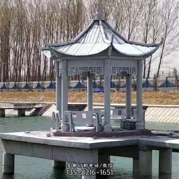 大理石中式歐式涼亭雕塑（2）