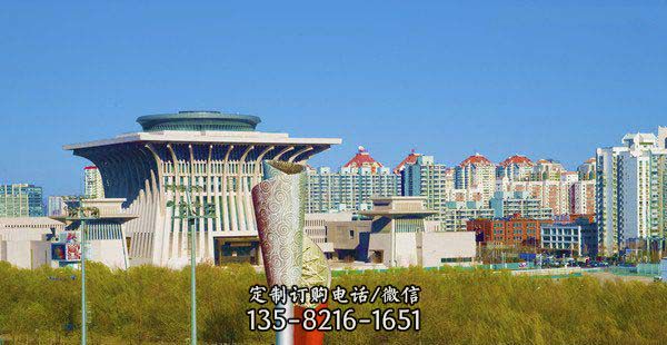 火炬雕塑-廣場公園創意不銹鋼火炬雕塑