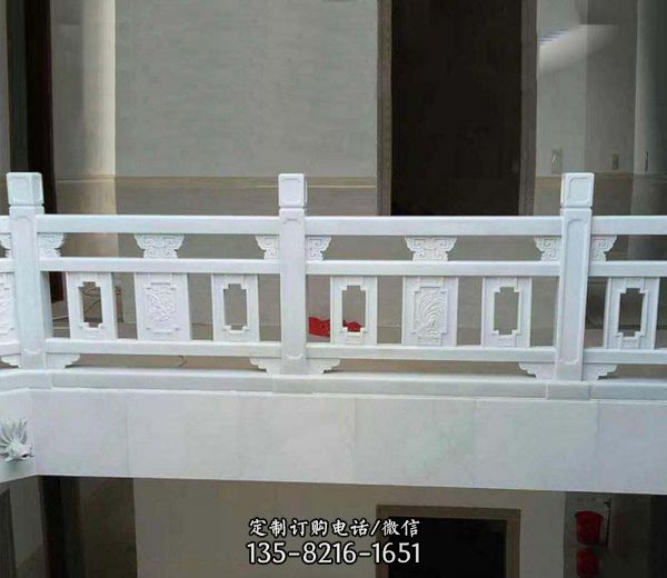 家用圍欄樓梯大理石鏤空欄桿