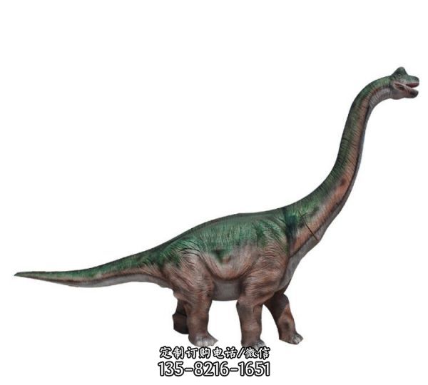 公園草坪玻璃鋼大型戶外園林裝飾恐龍雕塑