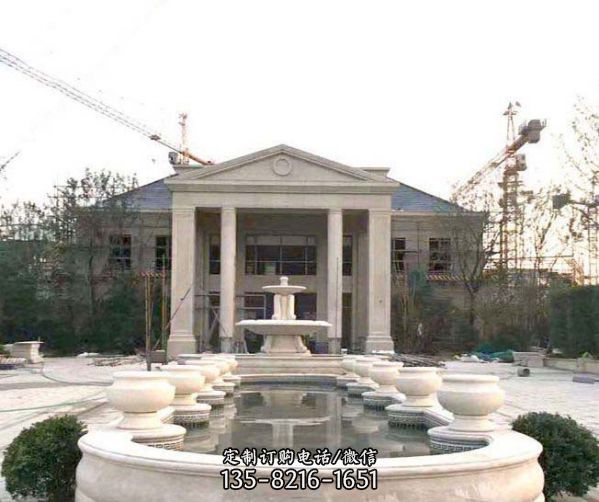 廣場景觀戶外大理石噴泉雕塑