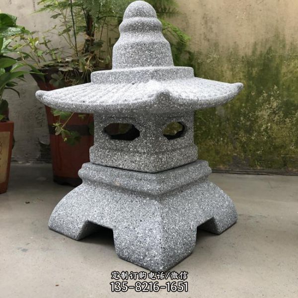 造景庭院日式禪意中式青石草坪燈