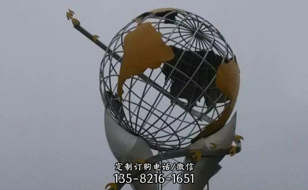 公園創意鏤空鐵藝不銹鋼雕塑