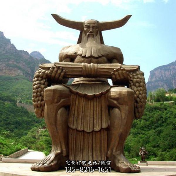 中華民族人文初祖五榖神農(nóng)大帝大型景觀雕塑