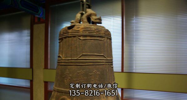 仿古銅鐘寺廟銅雕