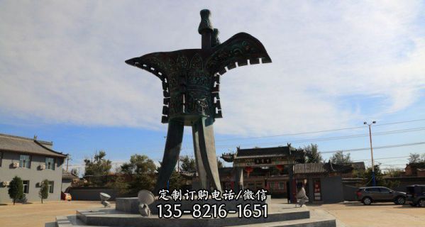 戶外廣場不銹鋼大型景觀銅雕酒杯酒文化雕塑